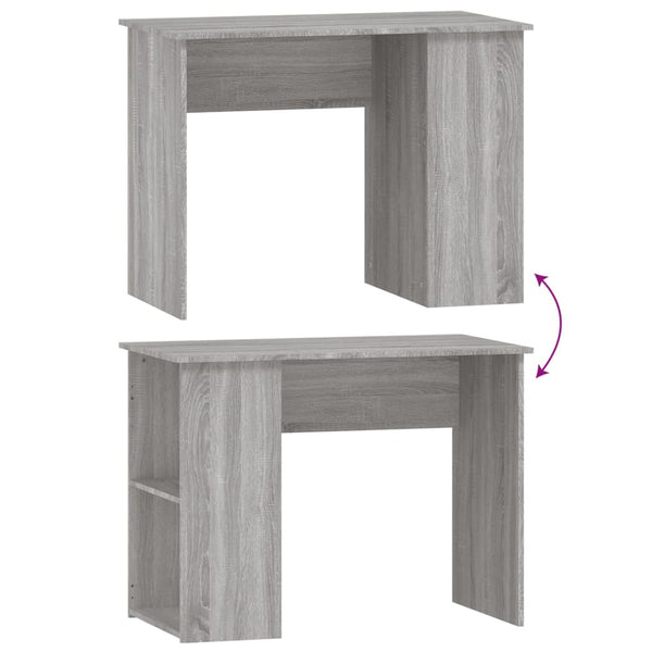 Schreibtisch Grau Sonoma 100x55 cm