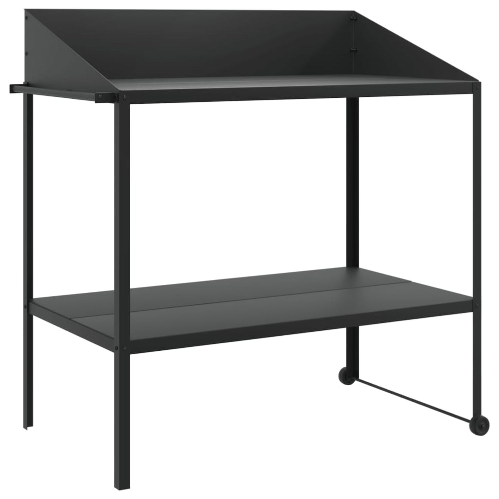 Anthrazit Pflanzenständer Verzinkter Stahl 100cm