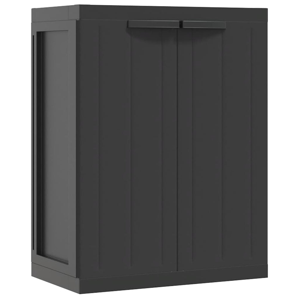 Gartenschrank Schwarz 65x37x85cm
