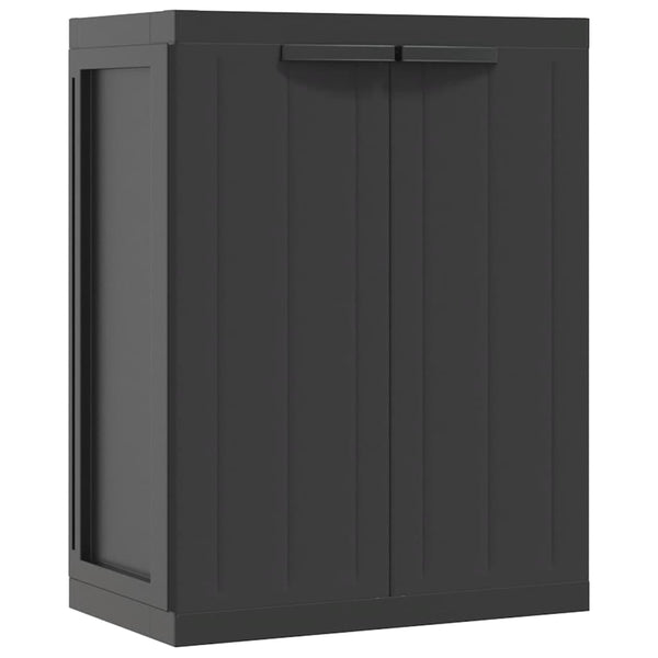 Gartenschrank Schwarz 65x37x85cm