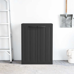 Gartenschrank Schwarz 65x37x85cm
