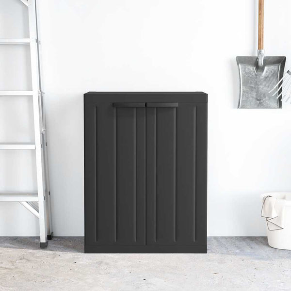 Gartenschrank Schwarz 65x37x85cm