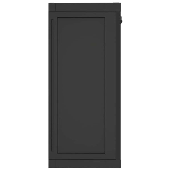 Gartenschrank Schwarz 65x37x85cm