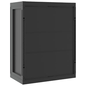 Gartenschrank Schwarz 65x37x85cm