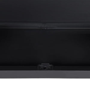 Gartenschrank Schwarz 97x37x165 cm