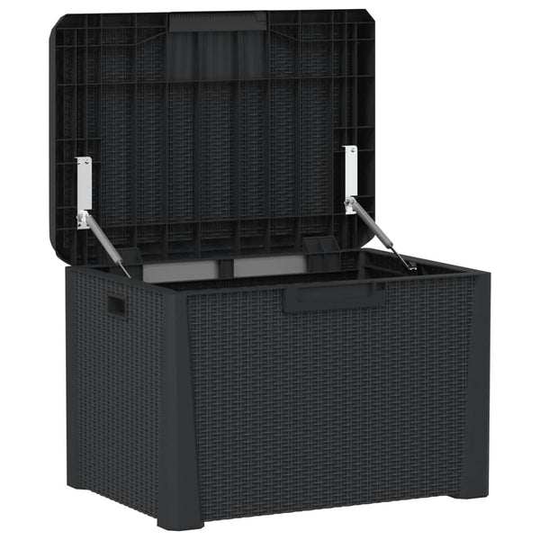 Gartentruhe Anthrazit 125 L