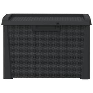 Gartentruhe Anthrazit 125 L