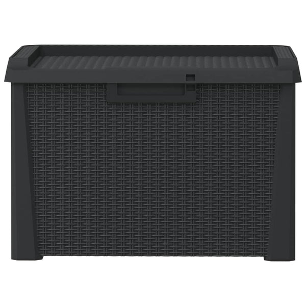 Gartentruhe Anthrazit 125 L