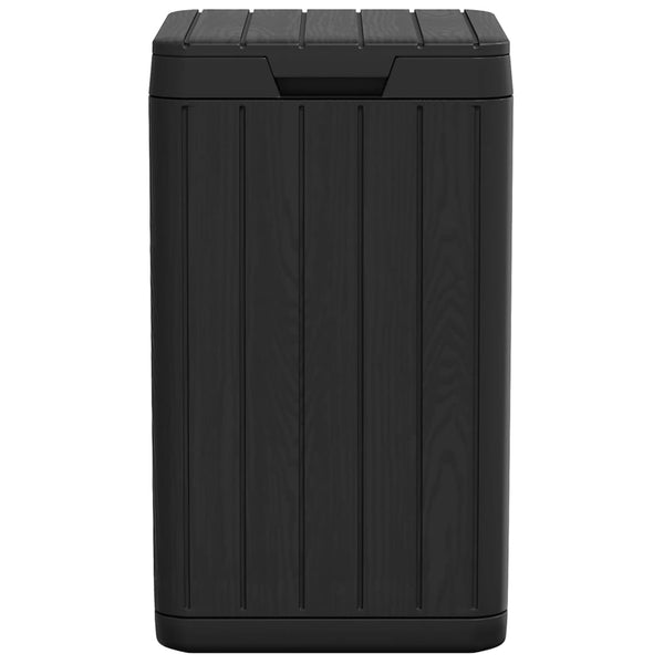 Anthrazit Outdoor Mülltonne 80L