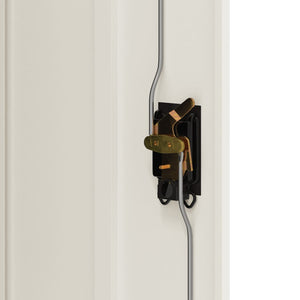 Aktenschrank Weiß Stahl 90x40x70 cm