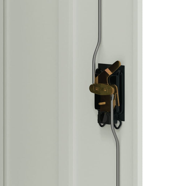 Aktenschrank Hellgrau Stahl 90x40x70 cm