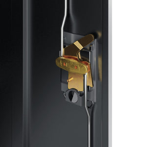 Aktenschrank Stahl Anthrazit 90x90 cm