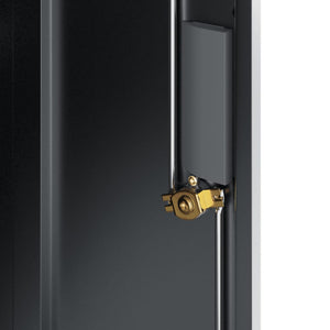 Aktenschrank Anthrazit Stahl 79x40x90 cm