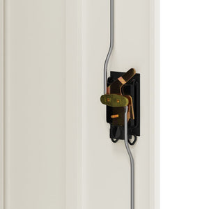 Aktenschrank Weiß Stahl 90x40x105 cm