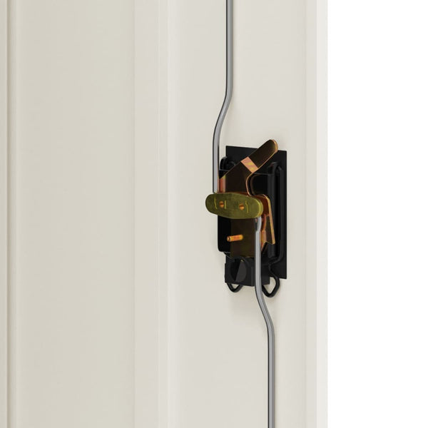 Aktenschrank Weiß Stahl 90x40x105 cm