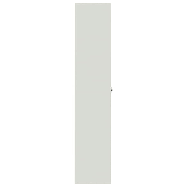 Aktenschrank Stahl Hellgrau 90x40x200cm