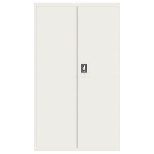 Aktenschrank Weiß Stahl 105x40x180cm