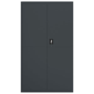 Aktenschrank Anthrazit Stahl 105x180 cm