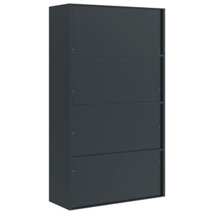 Aktenschrank Anthrazit Stahl 105x180 cm