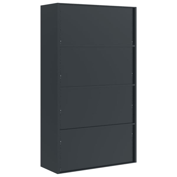 Aktenschrank Anthrazit Stahl 105x180 cm