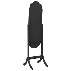 Schwarzer Standspiegel 45,5x160cm