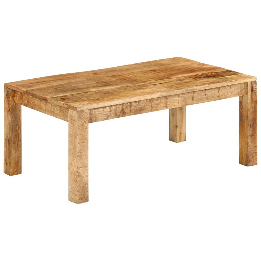 vidaXL Table basse 100x55x40 cm en bois de manguier massif