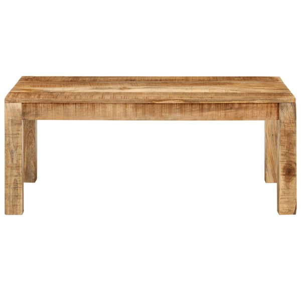 vidaXL Table basse 100x55x40 cm en bois de manguier massif