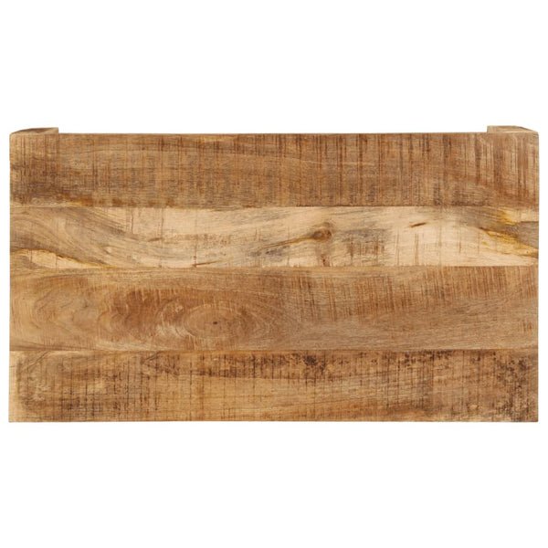 vidaXL Table basse 100x55x40 cm en bois de manguier massif