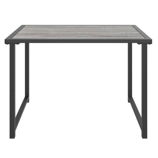vidaXL Salon de jardin 4 pcs avec coussins anthracite acier