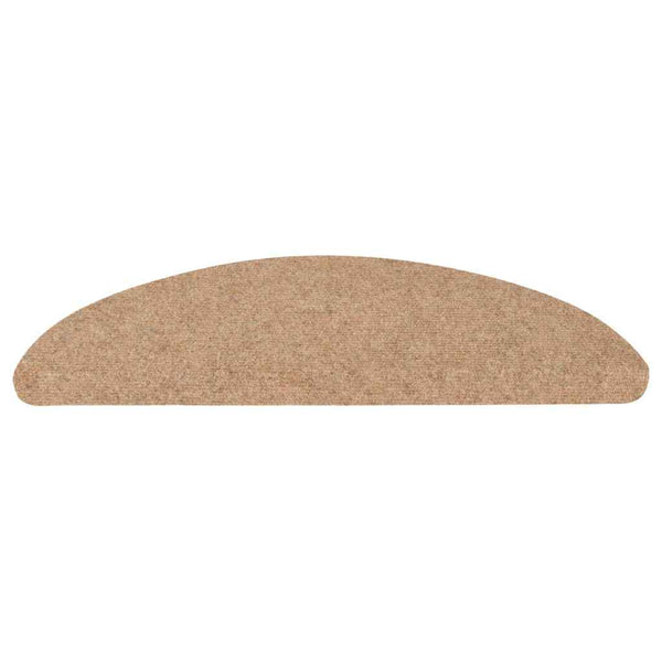 Selbstklebende Stufenmatten Beige 10er Set