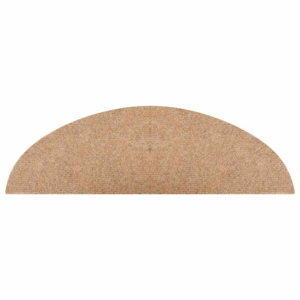 Selbstklebende Stufenmatten Beige 10er Set
