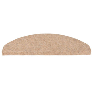 Selbstklebende Stufenmatten Beige, 10er Set