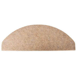 Selbstklebende Stufenmatten Beige, 10er Set