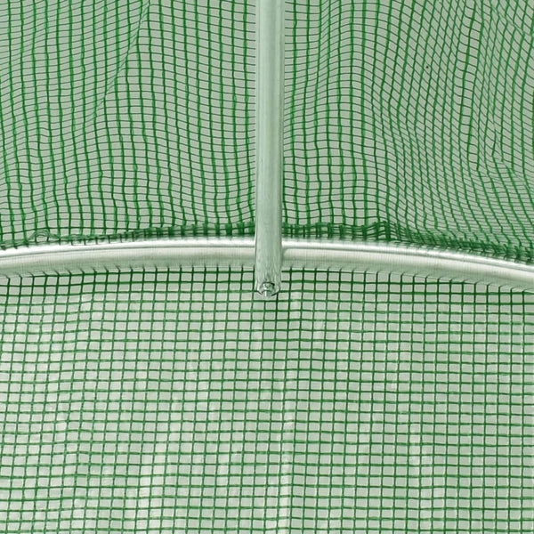 Geräumiges Gewächshaus mit Stahlrahmen 20 m²
