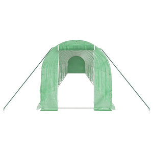 Großes Gewächshaus mit Stahlrahmen, 28 m²