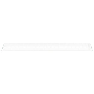 Serre vidaXL avec cadre en acier Blanc 66 m² 22x3x2 m