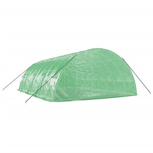 Großes Gewächshaus 8x6 m mit Stahlrahmen