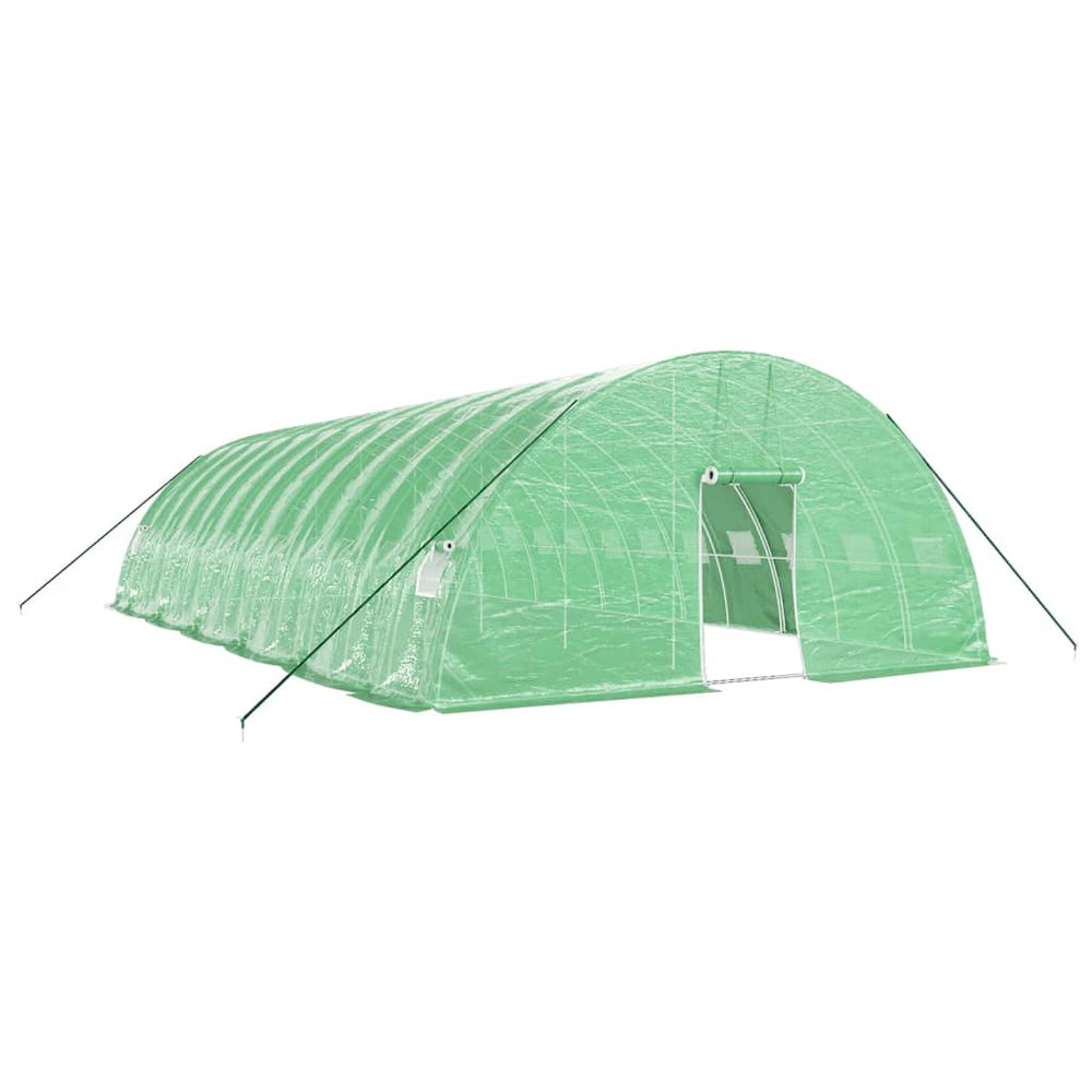 Großes Gewächshaus 12x6m mit Stahlrahmen