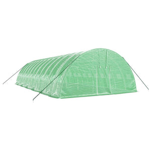 Großes Gewächshaus 12x6m mit Stahlrahmen