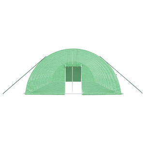 Großes Gewächshaus 12x6m mit Stahlrahmen