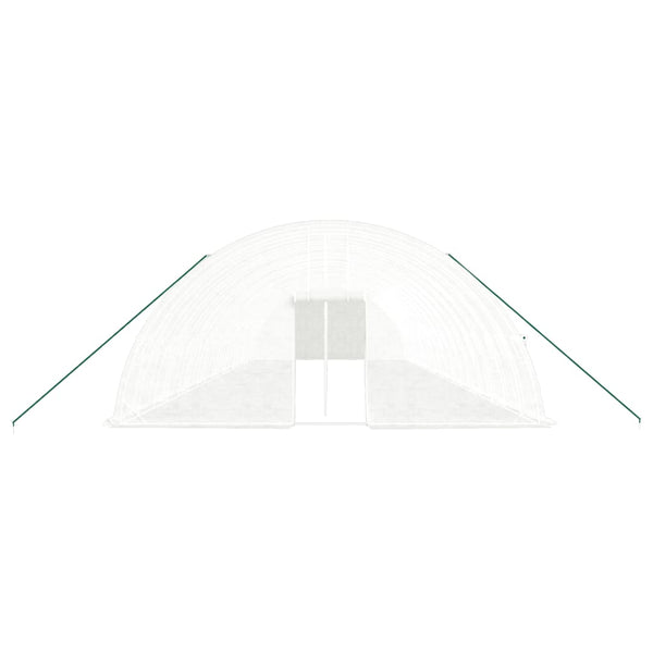 Großes Gewächshaus 108 m² mit Stahlrahmen