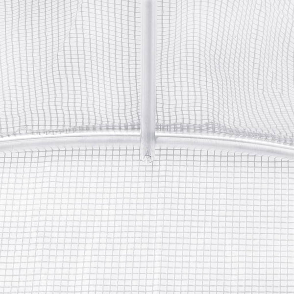 Großes Gewächshaus 108 m² mit Stahlrahmen