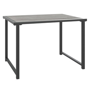 Anthrazit Gartentisch Stahl 55x40x37 cm