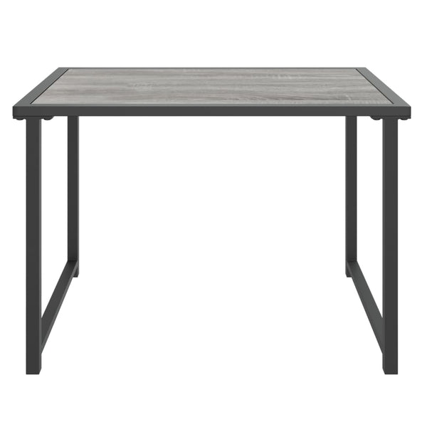 Anthrazit Gartentisch Stahl 55x40x37 cm