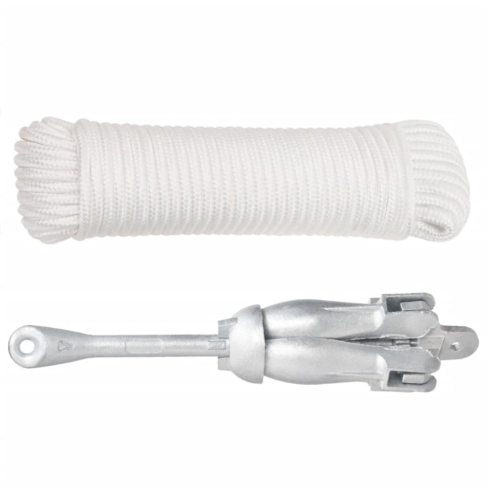 4 kg Klappanker mit Seil