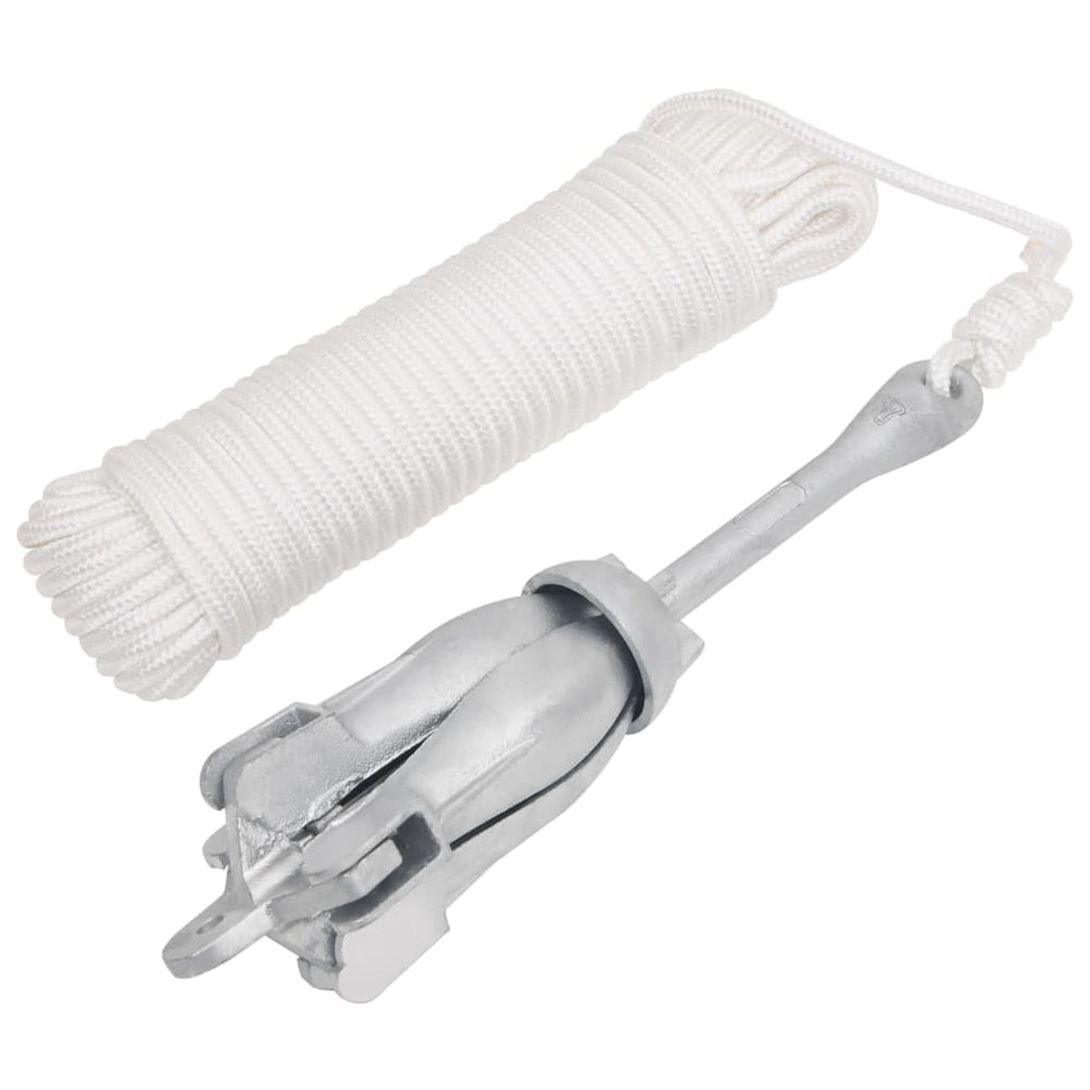8 kg Klappanker mit Seil