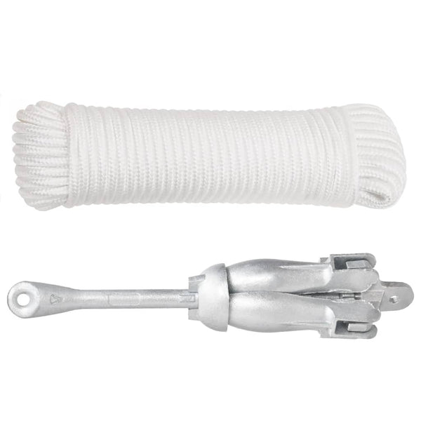 8 kg Klappanker mit Seil