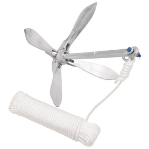 12kg Klappanker mit Seil