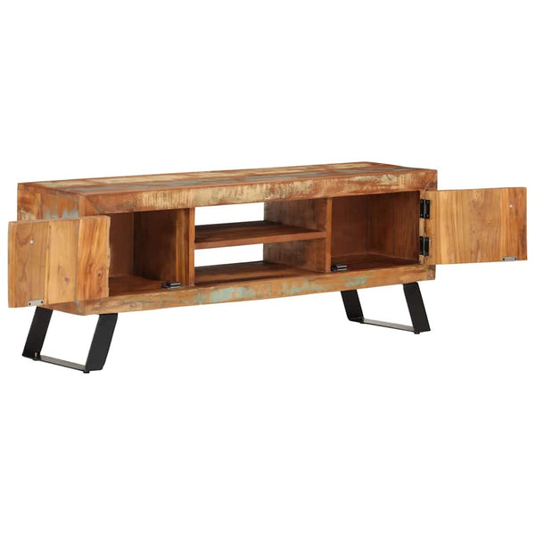 TV-Schrank Altholz Massiv 112 cm