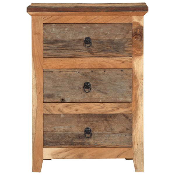 Akazie Beistellschrank Massivholz 55x75 cm